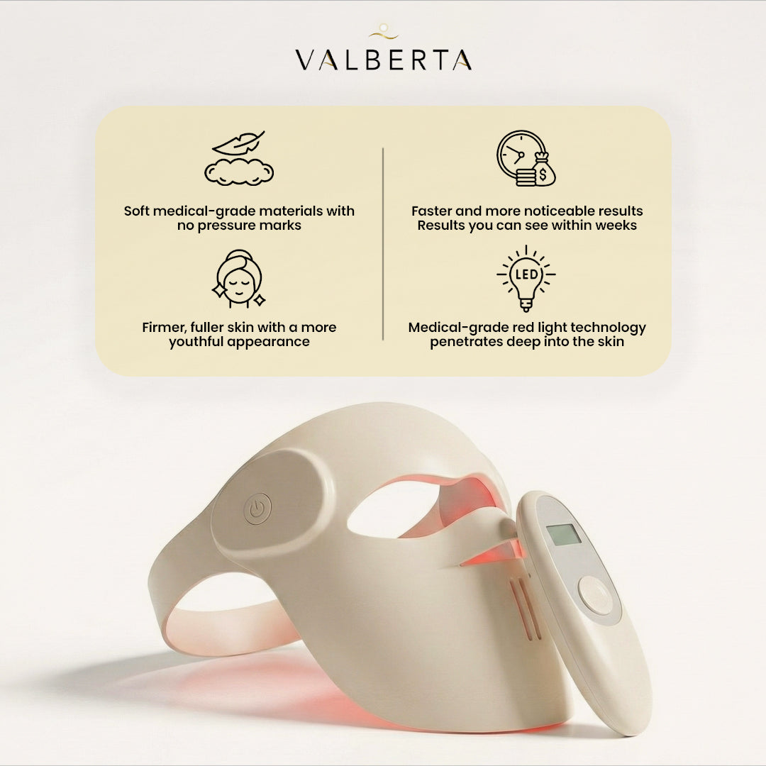 Valberta™ Medical-Grade Light Therapy Mask